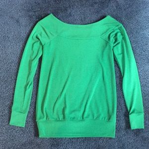 Green Work top by The Limited!